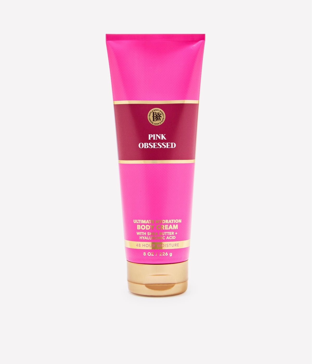 Bath & Body Works Ultimate Hydration Body Cream Pink Obsessed 8 OZ