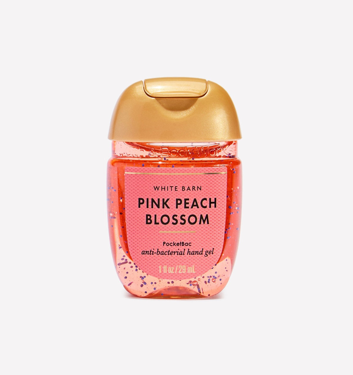 Bath & Body Works Pocketbac Anti-Bacterial Hand Gel Pink Peach Blossom