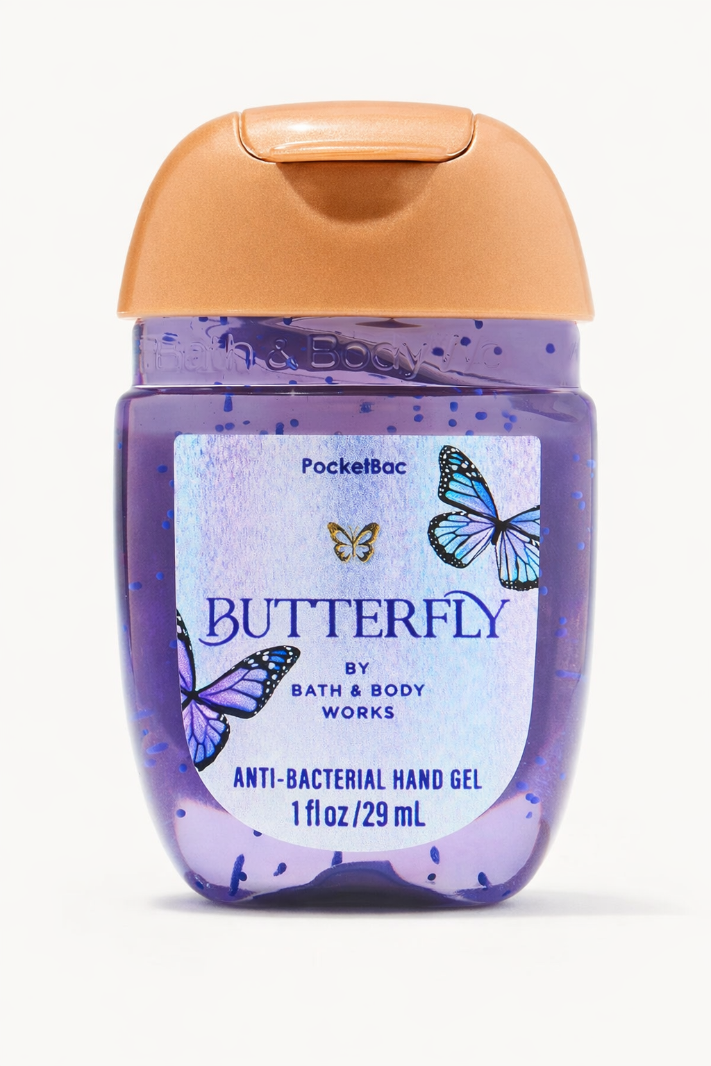 Bath & Body Works Pocketbac Anti-Bacterial Hand Gel Butterfly