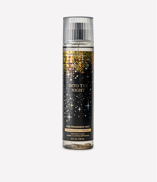 Bath & Body Works Fine Fragrance Mist Into The Night 8 FL OZ