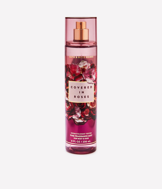 Bath & Body Works Fine Fragrance Mist Covered In Roses 8 FL OZ
