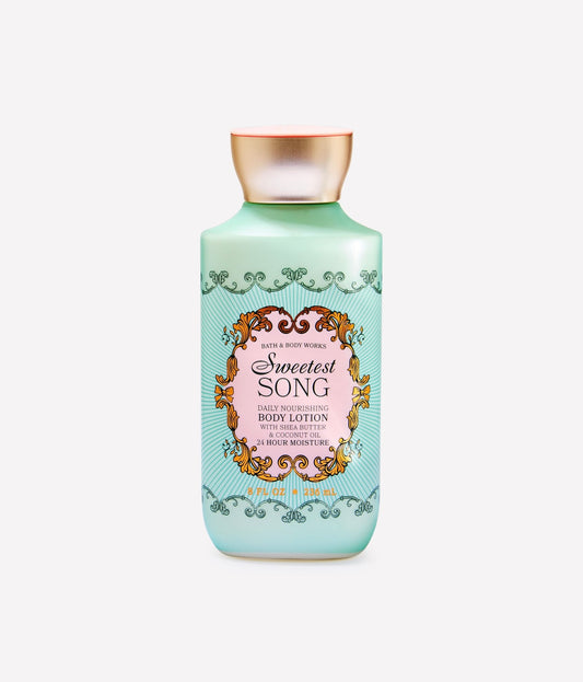 Bath & Body Works Daily Nourishing Body Lotion Sweetest Song 8 FL OZ
