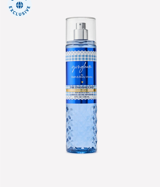 Bath & Body Works Fine Fragrance Mist Gingham 8 FL OZ