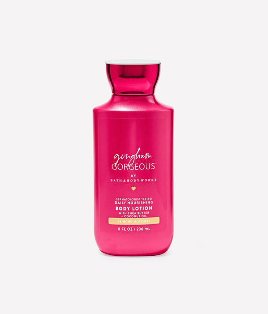 Bath & Body Works Daily Nourishing Body Lotion Gingham Gorgeous 8 FL OZ