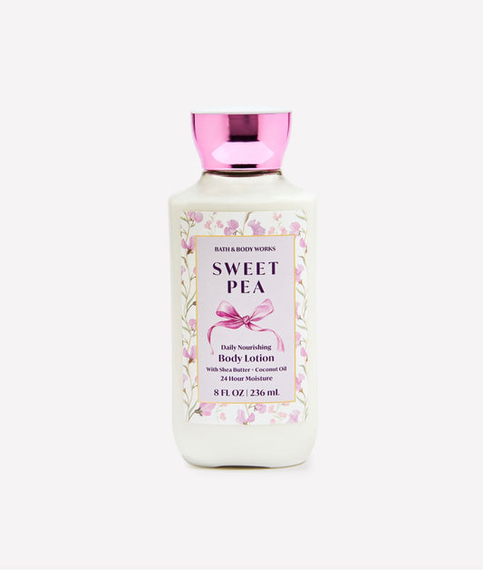 Bath & Body Works Daily Nourishing Body Lotion Sweet Pea 8 FL OZ