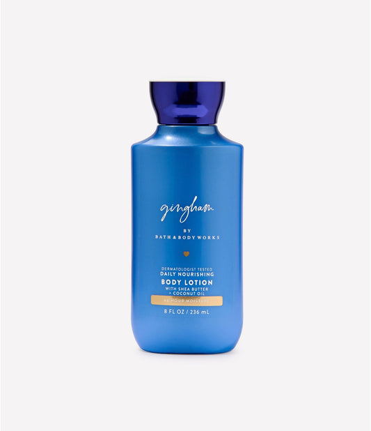 Bath & Body Works Daily Nourishing Body Lotion Gingham 8 FL OZ