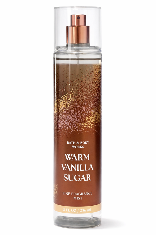 Bath & Body Works Fine Fragrance Mist Warm Vanilla Sugar 8 FL OZ