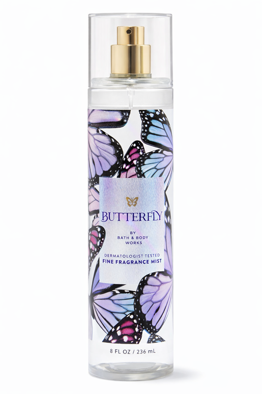 Bath & Body Works Fine Fragrance Mist Butterfly 8 FL OZ