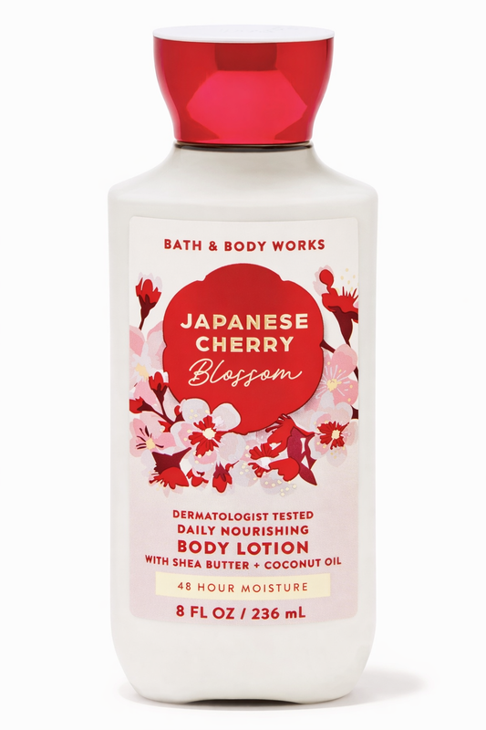 Bath & Body Works Daily Nourishing Body Lotion Japanese Cherry Blossom 8 FL OZ