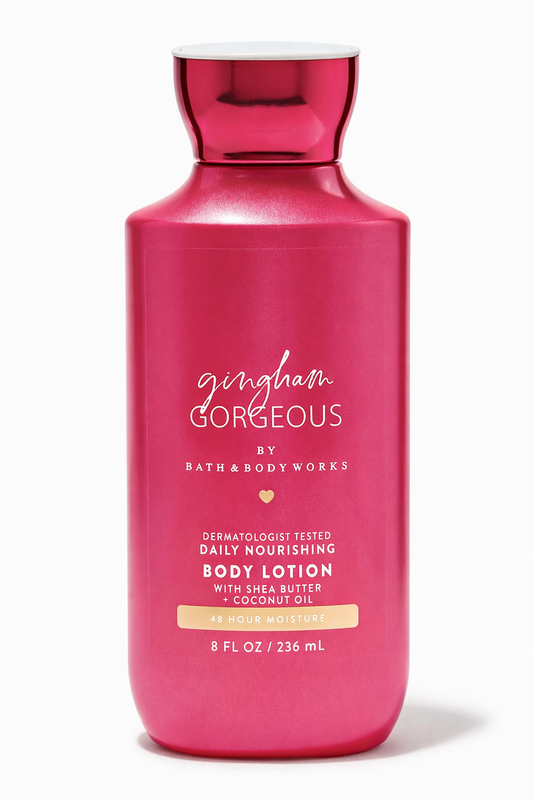 Bath & Body Works Daily Nourishing Body Lotion Gingham Gorgeous 8 FL OZ