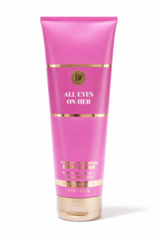 Bath & Body Works Ultimate Hydration Body Cream All Eyes On Her 8 OZ