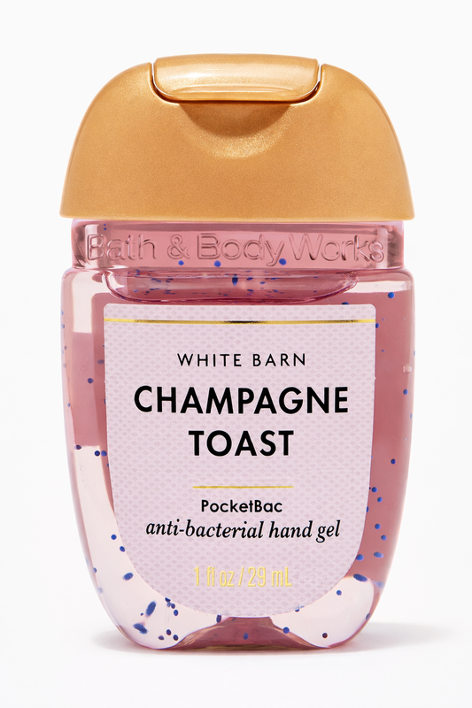 Bath & Body Works Pocketbac Anti-Bacterial Hand Gel Champagne Toast