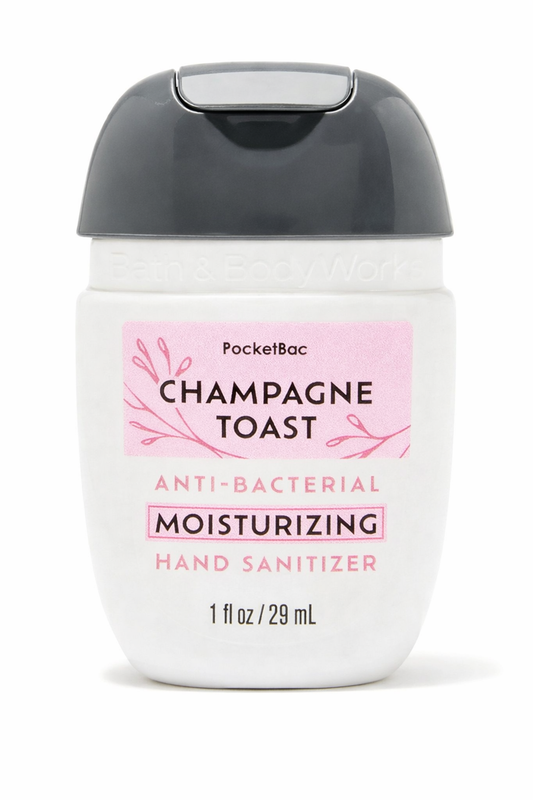 Bath & Body Works Pocketbac Anti-Bacterial Moisturizing Hand Sanitizer Champagne Toast